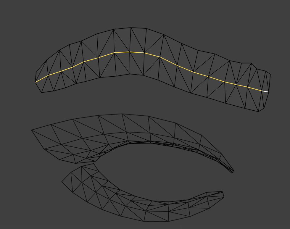 Screenshot of vertices assigned as leader.